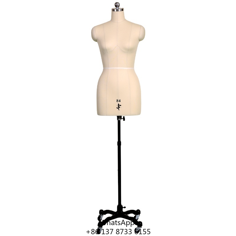 Dress Form Mannequin - 女性用サイズモデルドレスフォームフォーム調整可能な裁縫師用ピンマネキン（仕立て用）卸売
