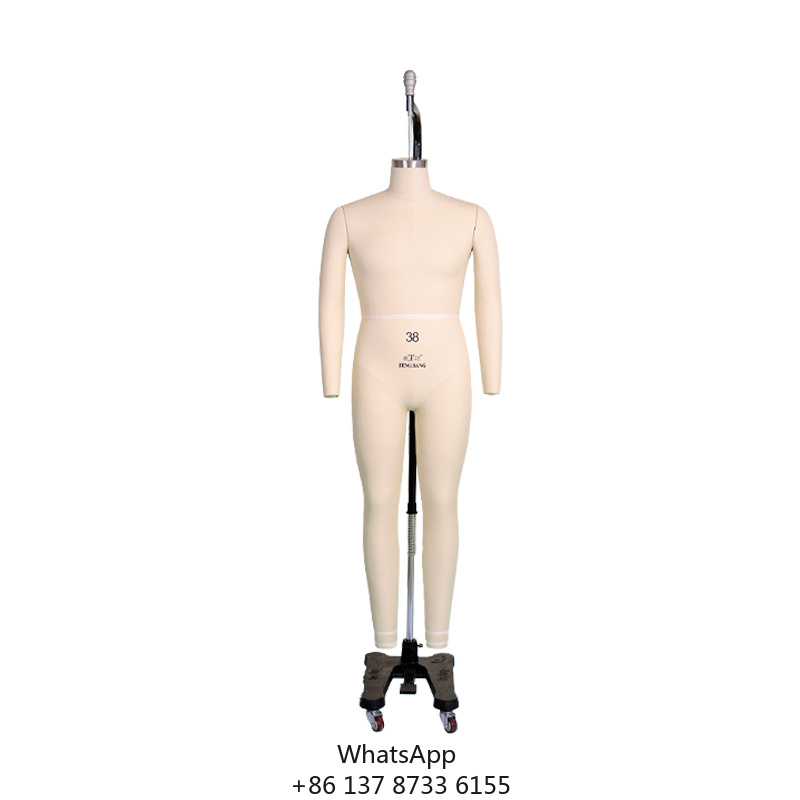 Dress Form Mannequin - 男性用調節可能な全身型フィギュア、仕立てモデル、ダミーフィッティングマネキンスタンド、服飾縫製用マネキン