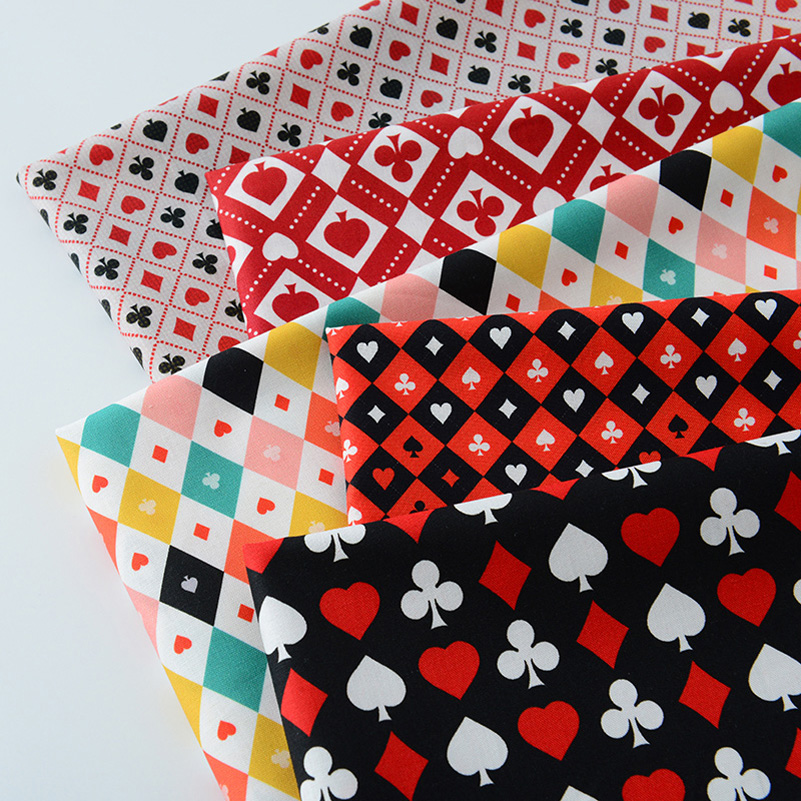 Sewing In Textile - インポーカー要素綿デジタル印刷生地縫製手作り DIY 衣類テーブルクロス家庭用家具の装飾テキスタイルによるメット