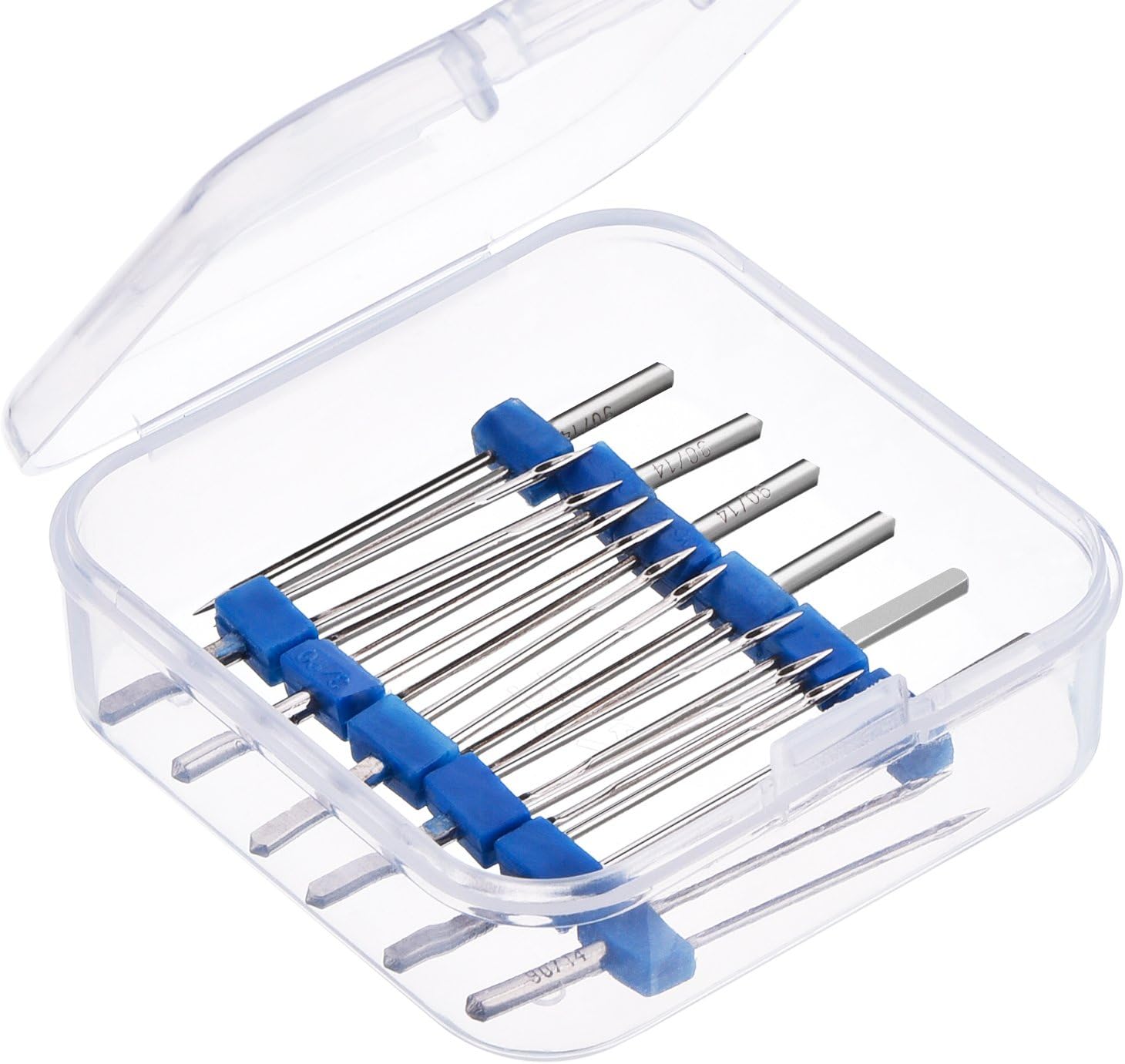 Twin Needle Stretch - 9本入りミシン針 ダブルツインニードル 2.0/90 3.0/90 4.0/90 ほとんどの家庭用ミシンに対応