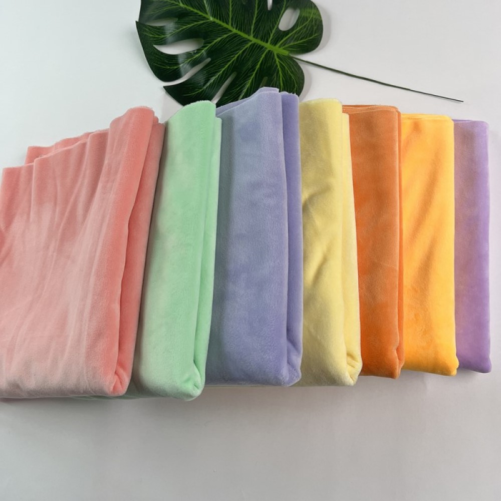 Sewing In Textile - 150 * 50cm 高密度1mm超ソフトクリスタルプラッシュ生地 100%ポリエステル繊維 非伸縮性