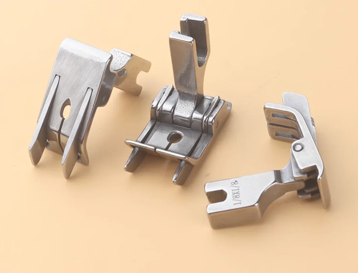 ダブルストップセンターシームプレッサーフット左右トリミングナ - Textile Sewing Machines のレビューと価格