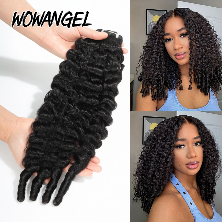 WOWANGEL ビルマ産カールヘアバンドル 100%人毛バ - Sewing Technology のレビューと価格
