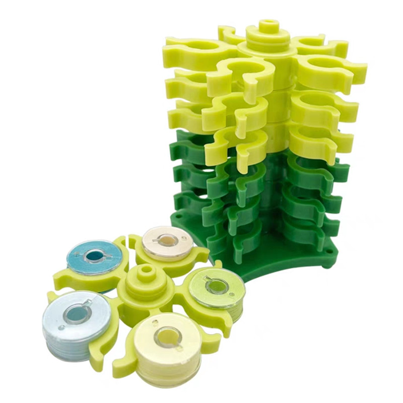 ミシン用収納クリップホルダー、30糸スプール用スレッドホルダ - Bobbin Organizer Box のレビューと価格