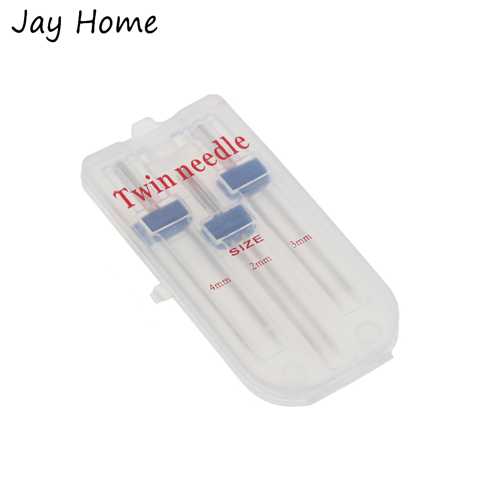 3個ミシン針ダブルツイン針ピンストレッチボックス家庭用ミシン - Twin Needle Stretch のレビューと価格