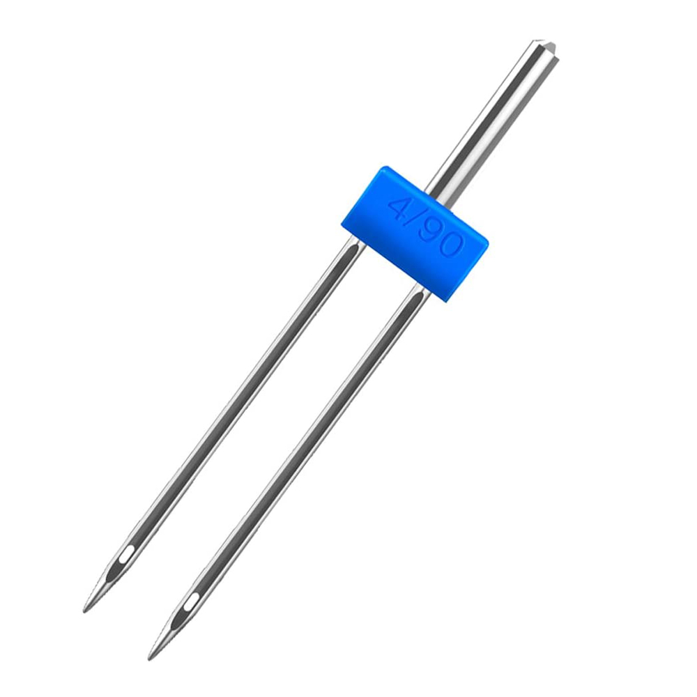 3個ミシン針ダブルツイン針ピンストレッチボックス家庭用ミシン - Twin Needle Stretch のレビューと価格