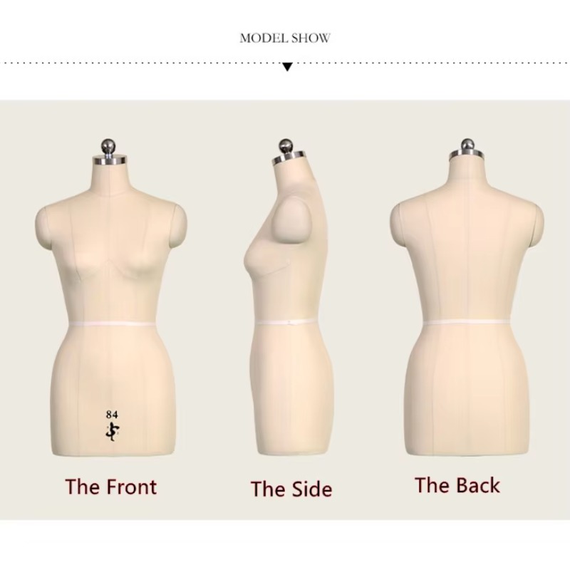 女性用サイズモデルドレスフォームフォーム調整可能な裁縫師用ピ - Dress Form Mannequin のレビューと価格