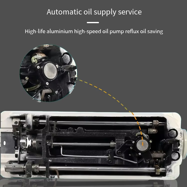 JUKKY 8700 工業用自動金属製シングルニードルロック - Sewing Jahit のレビューと価格