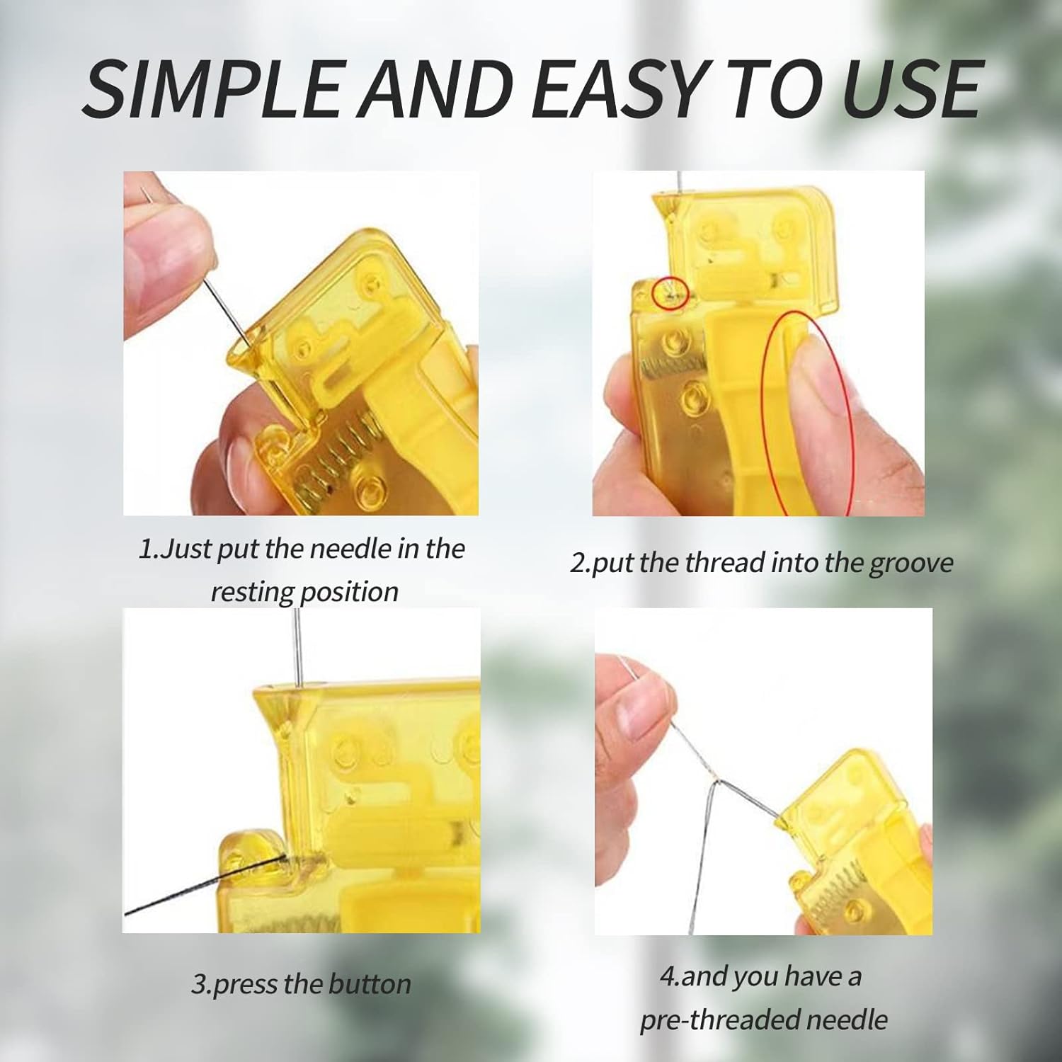 自動針ガイド,ミシンアクセサリー,プラスチック,クイックステ - Sewing Technology のレビューと価格