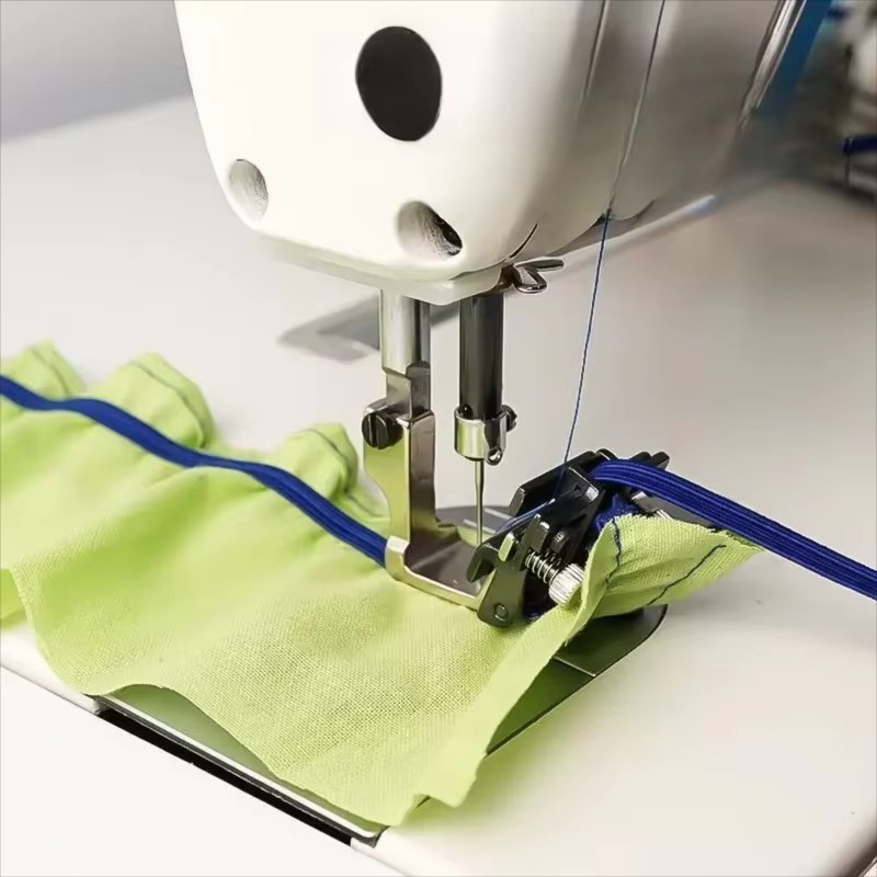 工業用ミシン押さえ金具、ゴムバンド、レース、ウェビング用調整 - Textile Sewing Machines のレビューと価格