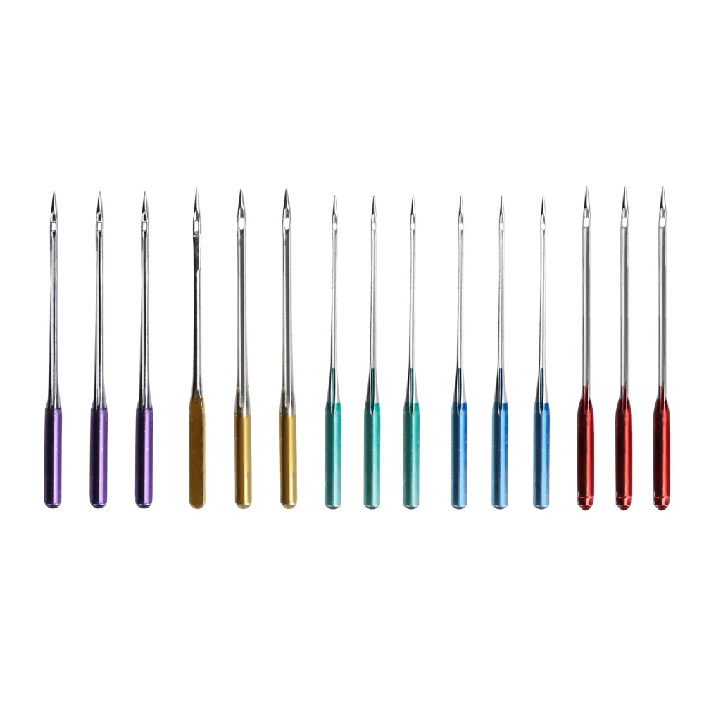15本入り 跳ね返り防止ミシン針 シャープチップ レギュラー - Twin Needle Stretch のレビューと価格