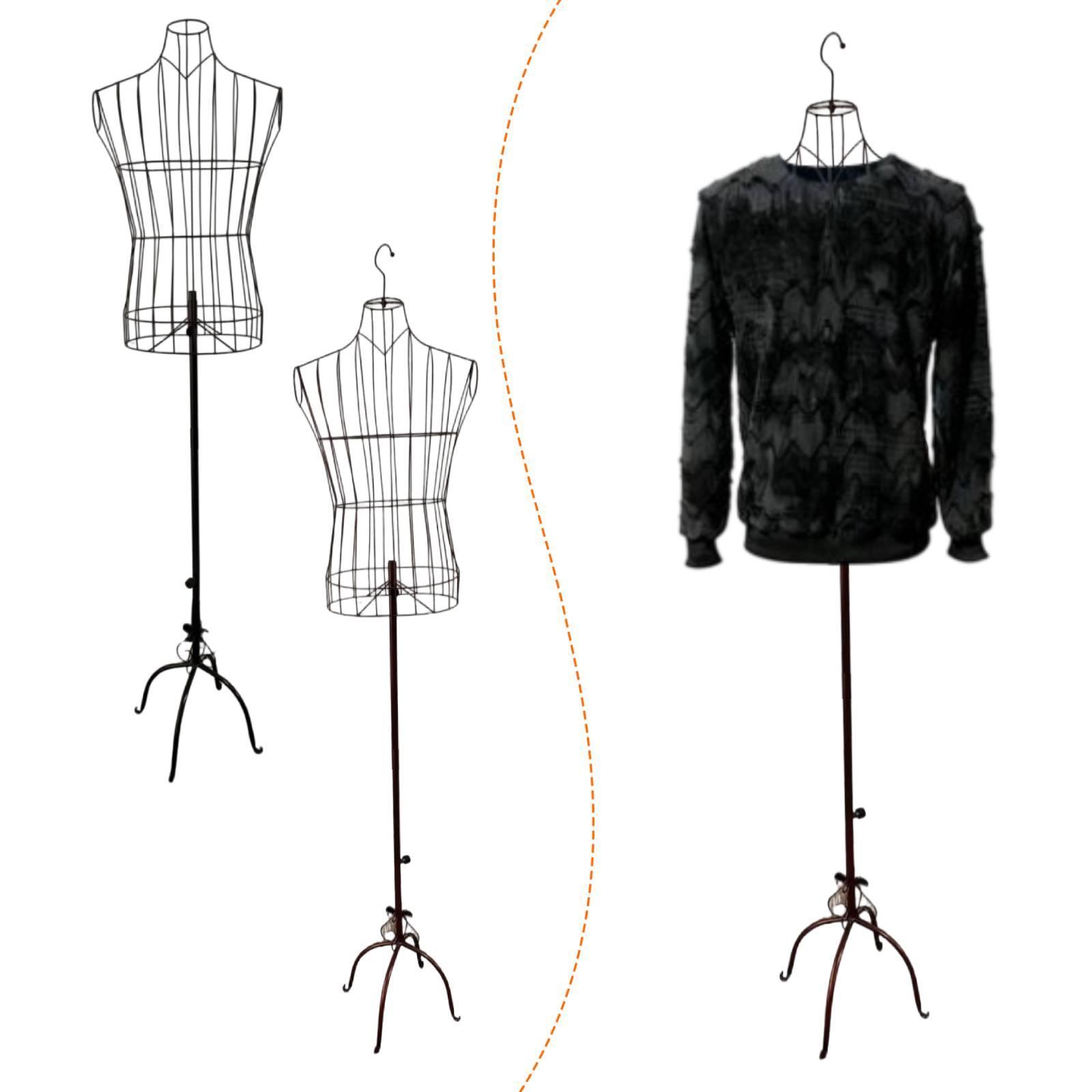男性ドレスフォームマネキンモデルディスプレイメタルスタンド裁 - Dress Form Mannequin のレビューと価格