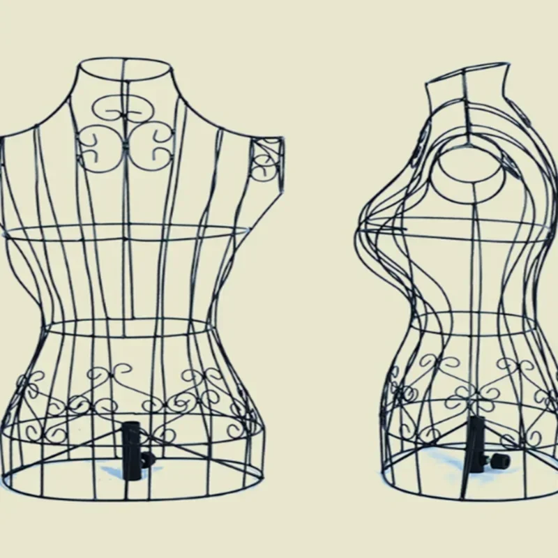 安定したベース,芸術的な金属製のドレス,仕立ての手工芸品の展 - Dress Form Mannequin のレビューと価格