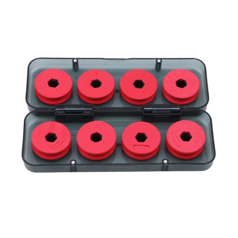 8/16 個泡巻線ボード釣り糸シャフトボビンスプールタックル - Bobbin Organizer Box のレビューと価格
