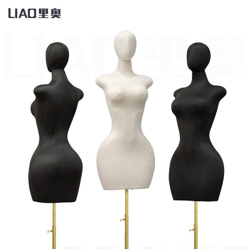 半身カーヴィーマネキン胴体女性用デコートゥール大きなお尻のマ - Dress Form Mannequin のレビューと価格