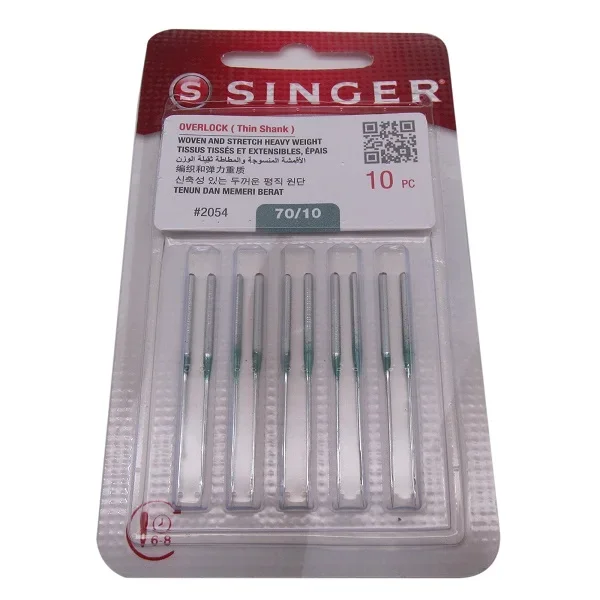 歌手用ミシンキット、かがり針 #2054歌手用14u12、1 - Twin Needle Stretch のレビューと価格