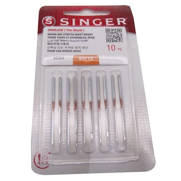 歌手用ミシンキット、かがり針 #2054歌手用14u12、1 - Twin Needle Stretch のレビューと価格