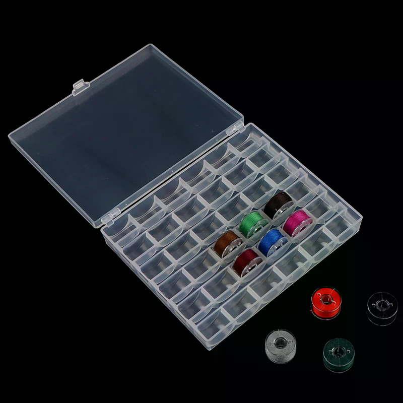 36個の空ボビン、ミシンボビンケースオーガナイザー収納プラス - Bobbin Organizer Box のレビューと価格