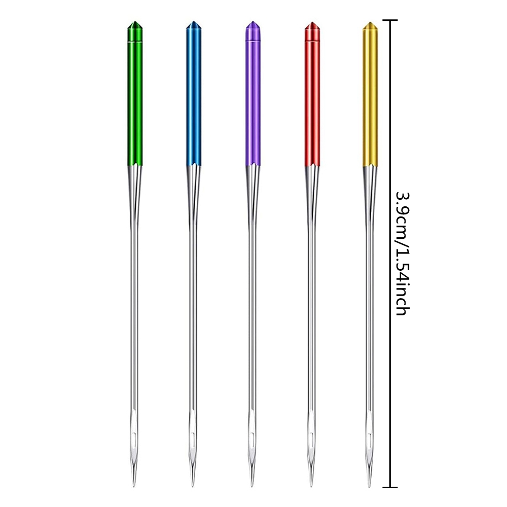 3 ピース/箱ミシンアンチジャンプ針 HAX1 ストレッチ生 - Twin Needle Stretch のレビューと価格