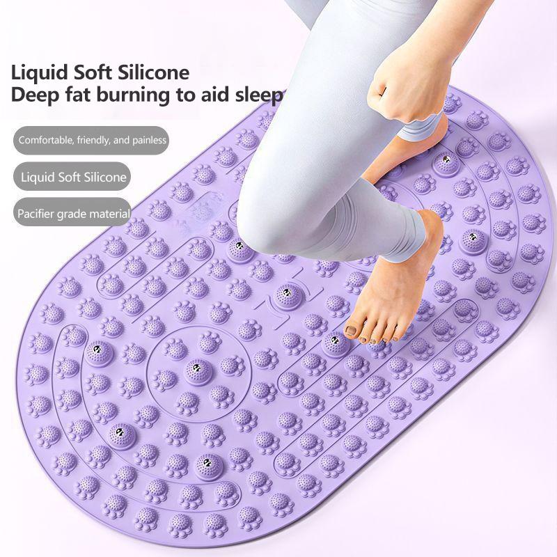新しいフットマッサージ指圧マット、滑り止め防水リフレクソロジ - Gripper Foot Walking のレビューと価格