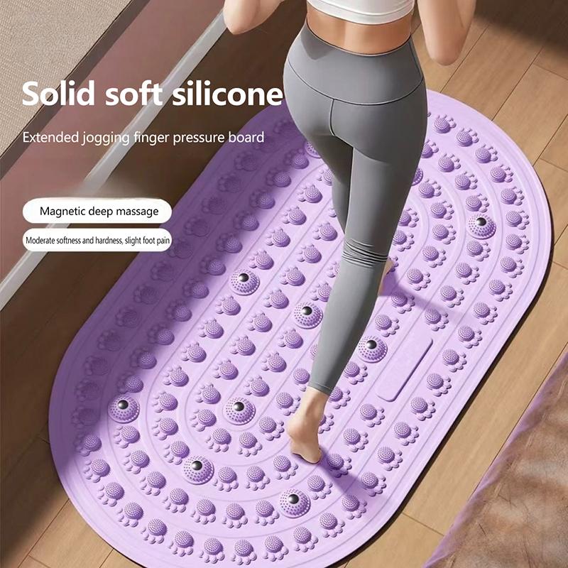 新しいフットマッサージ指圧マット、滑り止め防水リフレクソロジ - Gripper Foot Walking のレビューと価格