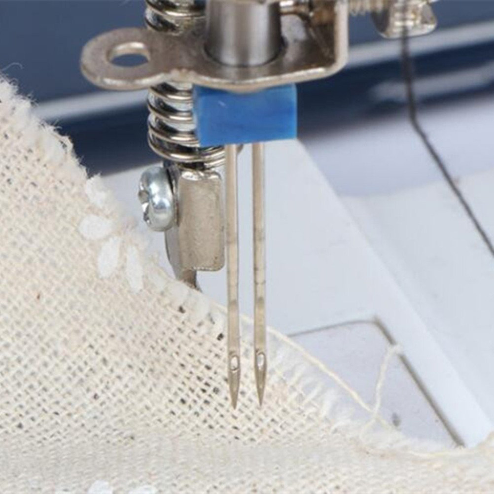 1個入りツインニードルミシン用ダブルニードルセット 金属・プ - Twin Needle Stretch のレビューと価格
