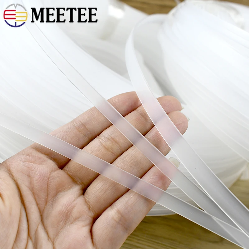 10 メートル Meetee 4-12 ミリメートルクリア  - Textile Sewing Support のレビューと価格