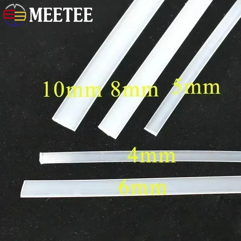 10 メートル Meetee 4-12 ミリメートルクリア  - Textile Sewing Support のレビューと価格