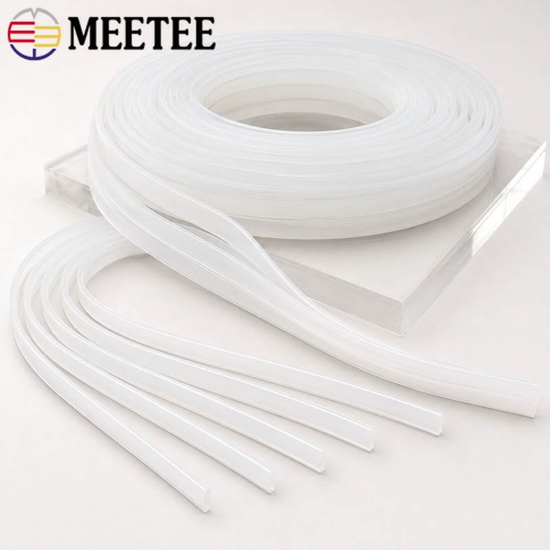 5M 4-12x1.3-2mm 透明プラスチック製コルセット - Textile Sewing Support のレビューと価格
