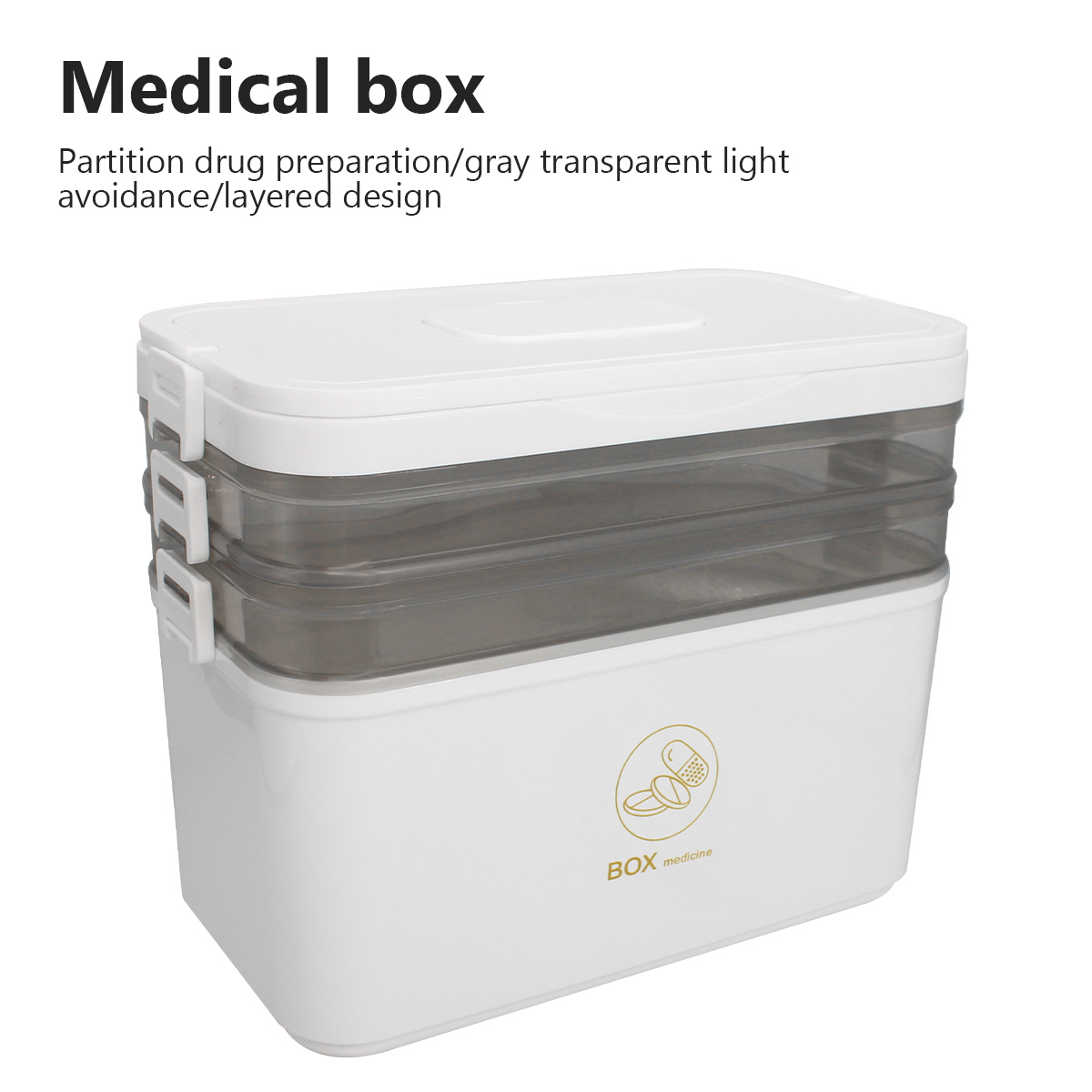 ポータブル薬箱 大容量 家庭用救急医療キット 家族用緊急薬箱 - Bobbin Organizer Box のレビューと価格